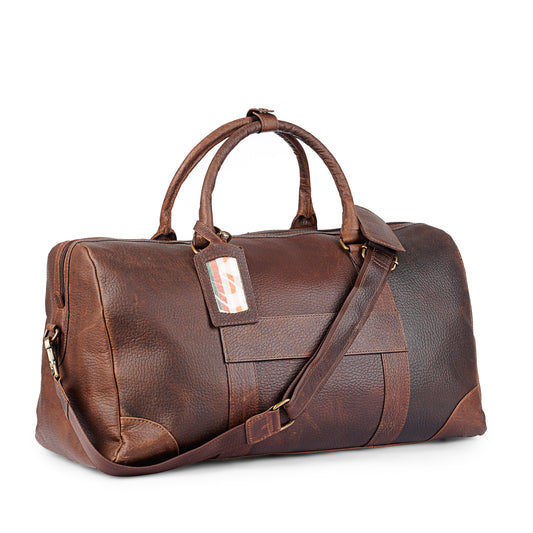 Manhattan Leather Duffel Bag