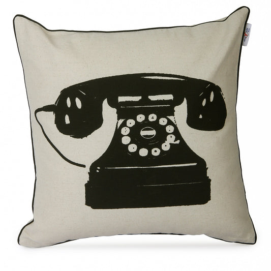 Retro Telephone Decorative Cushion Cover